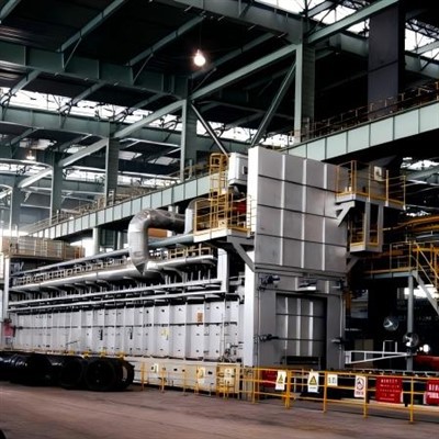 Partiyali o'choq pechi